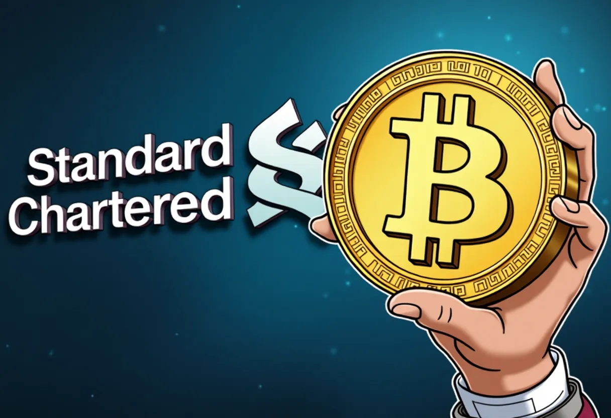 Standard Chartered Supports $500K Bitcoin Target Amid MSTR Influence
