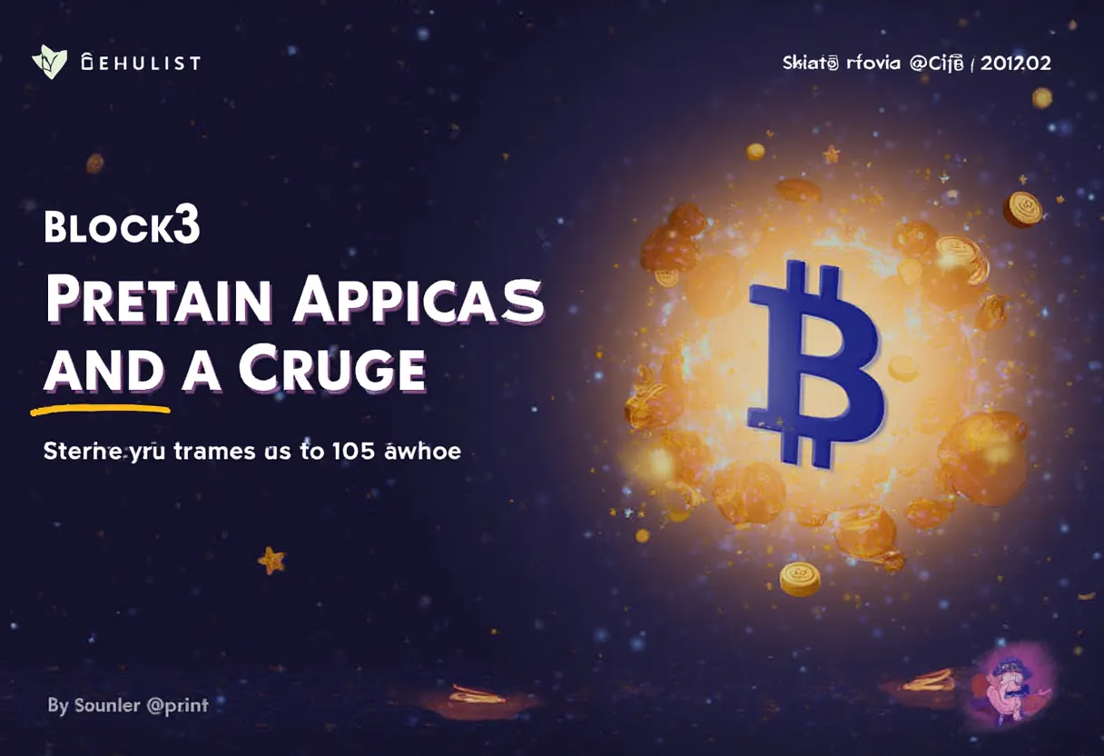 Block3 Presale Gains Momentum with Price Surge to $0.105